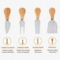 thumbnail image 3 of stusgo 16" Cheese Board Set of 17, 3-in-1 Premium Cheese Board Gift Set - Charcuterie Board and Knife Set Comes with Mixing Bowl, Knife Set, 3 of 9
