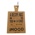 thumbnail image 1 of Cutting Board, Modern Style Bread Wooden Cutting Board for Meat Cheese Vegetables Bread, 1 of 6