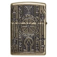 thumbnail image 4 of Zippo Armor Antique Brass Book of the Dead Pocket Lighter, 4 of 9