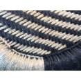 thumbnail image 2 of Natural Geo Moray Accent Stool (Set of 2) - Handwoven Black Striped, 2 of 4