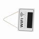 thumbnail image 1 of Señal De Contraseña WiFi De Colgantes De Pared Vintage, Señalización De Visualización De Contraseña, Para La Oficina De La Oficina Del Restaurante De Café, 1 of 7