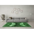 thumbnail image 3 of Ahgly Company Indoor Rectangle Animal Emerald Green Traditional Area Rugs, 7' x 9', 3 of 4