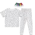 thumbnail image 1 of Pijama DIY de Niños Unisex De Números Bilingüe Didáctico Para Colorear Con  Plumones Incluidos, 1 of 6