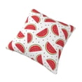 thumbnail image 2 of Rateoe Watermelon Pattern Throw Pillow Cover Premium Pillow Stuffer Sham Square for Decorative Cushion Bed Couch Sofa(Pillow insert not included), 2 of 8