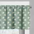 thumbnail image 3 of Ambesonne Green Valance Pack of 2, Greek Love Cupid, 42"X12", Jade Green Purple Cream, 3 of 5