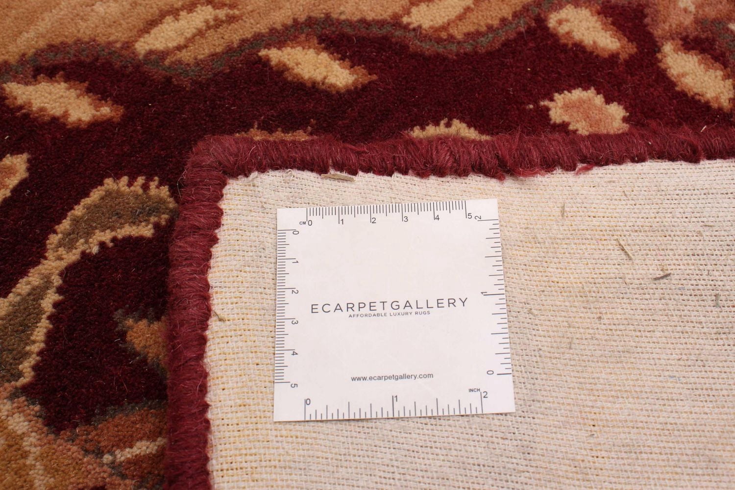 ECARPETGALLERY Timeless Burgundy Rug 5'3" x 7'10"