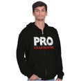 thumbnail image 5 of Funny Professional Procrastinator Zip Up Hoodie Men's Women's Brisco Brands S, 5 of 6