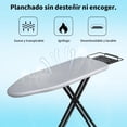 thumbnail image 4 of Burro de Planchar Plegable, 47.2×12.4 Pulgadas Tabla Planchar, Grande Altura Ajustable, Closet con Soporte para Uso Familiar, 4 of 7