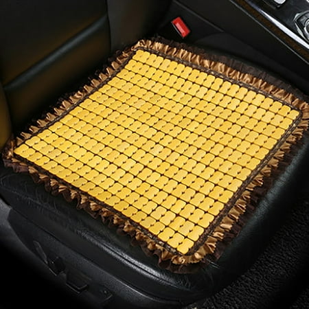 

SPRING PARK Chair Seat Pad Car Seat Cushion Breathable Car Interior Seat Cover Cushion Pad Bamboo Mat for Auto Supplies Office Chair