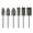 6pcs Sesame, variant on Long Lasting 3mm Shank Abrasive Grinding Head Polishing Wheel Suitable For Metalworking Stone Carving & Craft Polishing