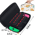 thumbnail image 3 of Herdesigns Cute Carry Case Compatible with Nintendo Switch 2, with 20 Game Card Slots, Cute Tiger Portable Travel Carrying Case Pouch for Accessories & Games, 3 of 8