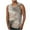 Khaki, variant on Qertyioot Men Casual Fashion Printing Sleeveless Pullover Round Neck Sports Tank Tops