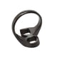 thumbnail image 5 of Anillo Punk Simple Zulema 316L Acero inoxidable Biker Negro EE. UU. 9, 5 of 8