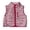 White, variant on Womens Striped Sherpa Vest Warm Sleeveless Zip Jacket Fall Winter Outfits (White L)