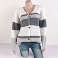 thumbnail image 5 of IROINNID On Sale Womens Cardigans Long Sleeve Print Cardigan Autumn Coat Blouse Top,Gray, 5 of 7