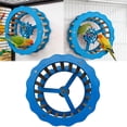 thumbnail image 1 of Tong Parrot Exercise Wheel And Steering Interactive Bird Activity Center With Chewable Wooden For Conures Budgies 1pc, 1 of 4