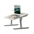thumbnail image 5 of Lorelo Laptop Bed Tray Table, Height Angle Adjustable Laptop Bed Stand, Portable Lap Desk with Foldable Legs, Foldable Lap Tablet Table for Sofa Couch, 5 of 8