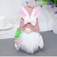 thumbnail image 3 of Easter and Bunny Doll Desktop Ornament Spring Home for Men Easter Decoration, 3 of 5