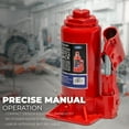 thumbnail image 3 of Stark USA 2 Ton (4,400LB) Hydraulic Welded Bottle Jack, Red, 3 of 6