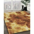 thumbnail image 3 of Ahgly Company Machine Washable Indoor Rectangle Transitional Beer Orange Area Rugs, 2' x 3', 3 of 7