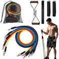Aptoco (17 Pcs Set) Resistance Bands Exercise Band Set for Home Gym
