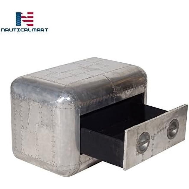 NauticalMart Aviator Table Basse Blackhawk Meuble de Décoration Intérieure