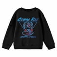 thumbnail image 4 of Cobra Kai Never Dies Crew Neck Long Sleeve Youth Black Tee 
-XL, 4 of 7
