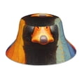 thumbnail image 1 of Balery Colorful Painted Duck Sombreros para el sol para hombre y mujer, sombrero de pescador con UPF 50+, 1 of 6