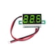 thumbnail image 3 of Mini voltímetro digital LED de 036 pulgadas CC 45 V-30 V medidor de voltios 2 cables verde, 3 of 4