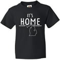 thumbnail image 3 of Inktastic It's Home- State of Michigan Outline Youth T-Shirt, 3 of 5