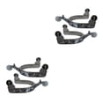 thumbnail image 1 of Yuarrent 2x espuelas de caballo, espuelas de estilo occidental antioxidantes para equipos de competición, color negro y plateado Negro Plata 2Conjunto, 1 of 1
