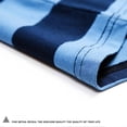 thumbnail image 5 of Polo de algodón a rayas para hombre, camiseta informal de alta elasticidad para interior y exterior-xinhan, 5 of 5