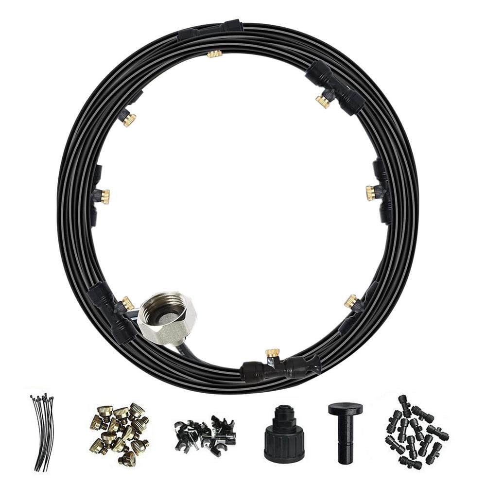 Pwtool Water Mister Misters for Outside Patio Water Mister Hose DIY Kit