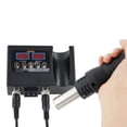 thumbnail image 7 of Soldering Station Digital Temperature Adjustable 2 In 1 SMD Soldering Iron Hot Air Gun Soldering Rework Repair Toolsfor PCB IC，8858, 7 of 7
