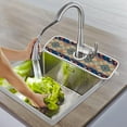 thumbnail image 7 of Coolnut Summer Element Grain Sink Splash Guard for Faucet 2 Packs Faucet Absorbent Mats, Geometric Ethnic Faucet Handle Drip Catcher Quickly Drying Mat for Kitchen Counter Bathroom, 30"x5.5" RV, 7 of 7