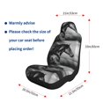thumbnail image 3 of Uemuo Running Horse Pattern Car Seat Covers for Front Seats Waterproof Seat Covers for Cars, Universal Auto Front Seats Protector Fits for Car-, 3 of 6