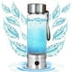 thumbnail image 1 of Botella generadora de agua hidrogenada portátil | Vaso de electrólisis de vidrio recargable de 420 ml | Agua hidrogenada antioxidante de alta concentración (1500 ppb) | Carga USB | Salud, inmunidad, 1 of 9