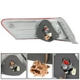 thumbnail image 4 of Brake Tail Light Right Passenger Side Replacement for 2010 2011 Toyota Camry Taillights 8155006340 TO2805106, 4 of 5