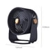 thumbnail image 3 of Xihbxyly Ventilador de Escritorio Usb, Ventilador de Mesa Portátil, 3 Velocidades Ajustables, Funcionamiento Silencioso, Diseño Compacto, Alimentación Por Usb, para Uso En Casa, Oficina, Viajes, Colo, 3 of 7