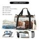 thumbnail image 5 of Disketp Yak Bolsa de Viaje Tipo Duffle, Bolso de Mano para Fin de Semana para Mujer, Bolsa de Gimnasio Ligera para Hombre, Esencial para Viajes, 5 of 7
