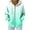 Fall Clothes Green, variant on Womens Zip Up Sweatshirts, Hoodies for Women Fall Fashion Loose Fit Ombre Tie Dye Ribbed Knitted Long Sleeve Pullover with Pockets