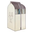 thumbnail image 1 of Hanging Garment Bag Garment Bag Organizer Storage Bag With Clear Pvc Windows Dustproof Clothes Support Cover 60*48*100cm, 1 of 4