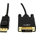 thumbnail image 5 of Rocstor premium 6 ft DisplayPort 1.2v to DVI Cable M/M - Displayport 1.2v to DVI  (Y10C155B1), 5 of 7