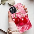 thumbnail image 5 of Cherry Print Phone Case for Women Valentine's Day Compatible with iPhone 11/12/13/14/15/16 (Pro Max/Plus), 5 of 9