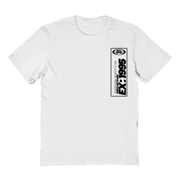 Extreme Skateboarding Powder Logo Graphic White Men's Cotton T-Shirt