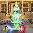 thumbnail image 4 of Árbol de Navidad inflable Joiedomi de 7 pies con 3 cajas de regalo LED, 4 of 9