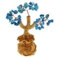thumbnail image 1 of Feng Shui Crystal Gem Stones Árbol de la fortuna Diámetro de la base del árbol del dinero: Aprox. 5,5 cm / 2,16 pulgadas de altura: aprox. 14 cm / 5,5 Azul Baoblaze Bonsai Crystal Tree, 1 of 8