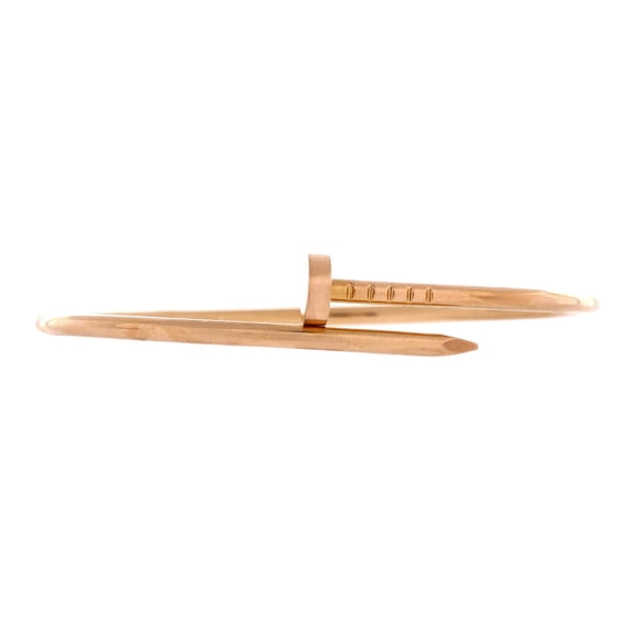 Pre-Owned Juste un Clou Bracelet 18K Rose Gold Small By Rebag
