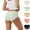 Purple, variant on PMVFHDE 5-Pack Womens Mixed Color Ice Silk Seamless Underwear Soft Comfortable Breathable Ladies Briefs Womens Underwear Pink，M