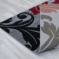 thumbnail image 7 of Allstar Grey Modern Geometric flowers design Area Rug (3' 9" x 5' 1"), 7 of 7